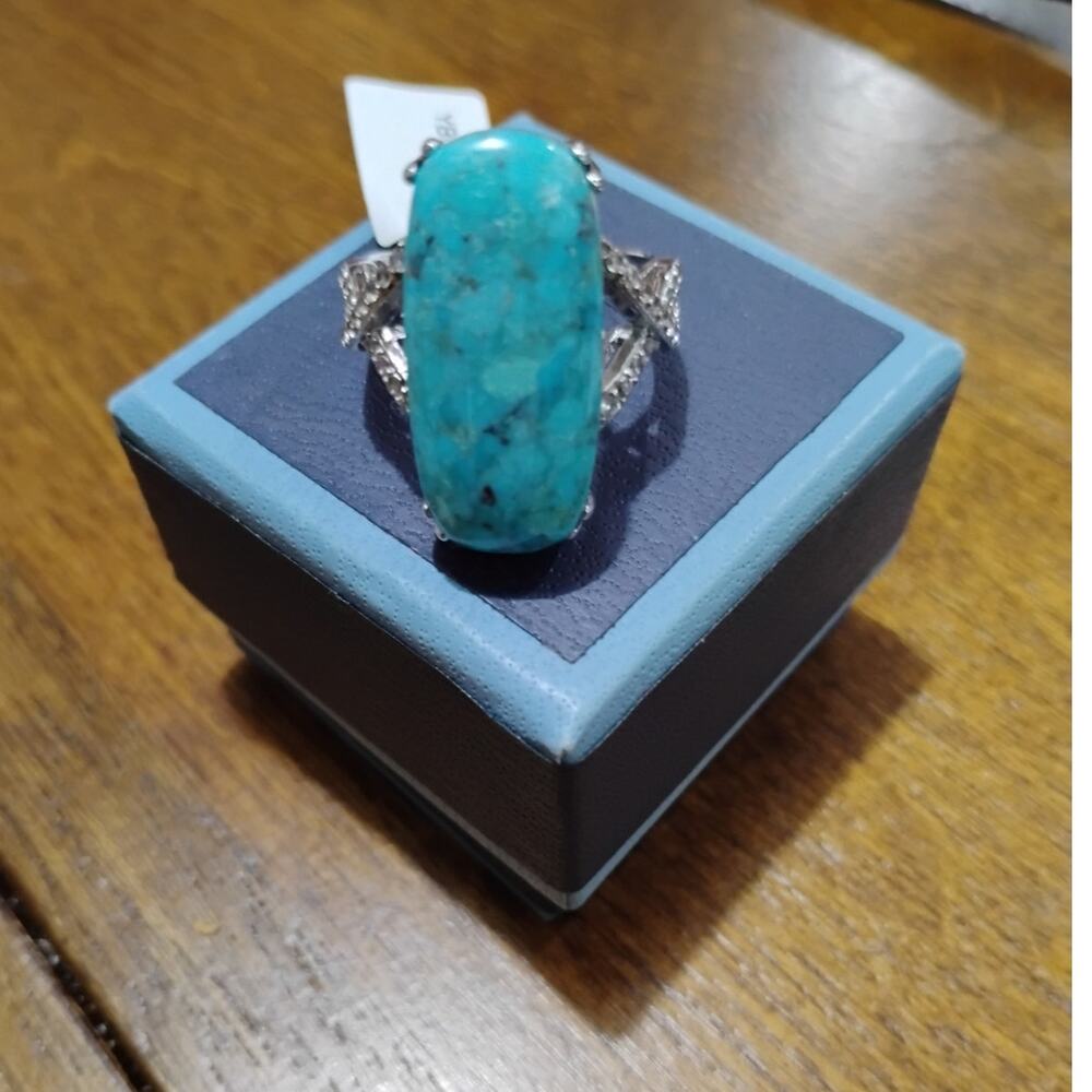 JTV Turquoise Ring Size NWT size 10.5